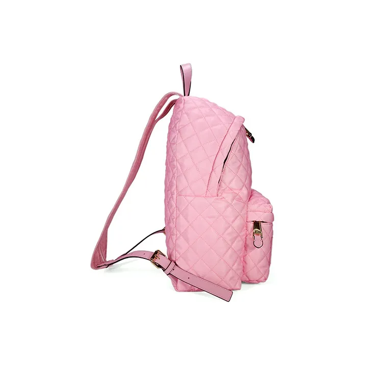 MOSCHINO Nylon Fabric Backpack Women's Pink-3