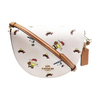 Snoopy X COACH Ellen Shoulder Bags