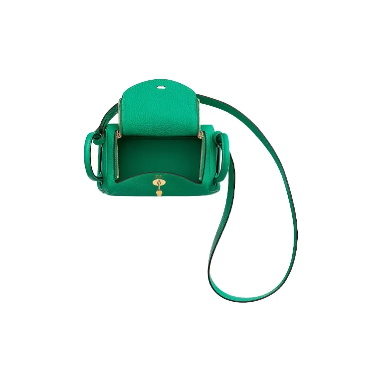 HERMES Lindy Taurillon Clemence Leather Handbag Shoulder Bag Crossbody Bag Mini Women's 6W Menthe Mint Green-2