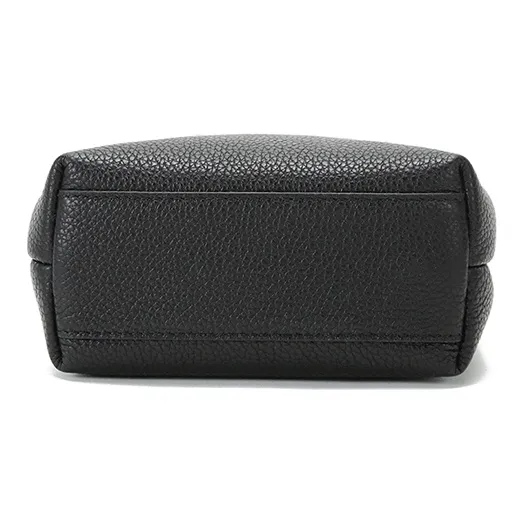FERRAGAMO Cow Leather Handbags Crossbody Bags Mini Women's Black-4