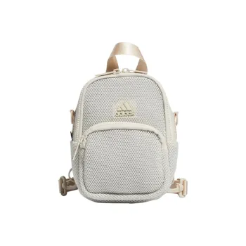 Adidas Polyester Crossbody Backpack Mini Unisex White