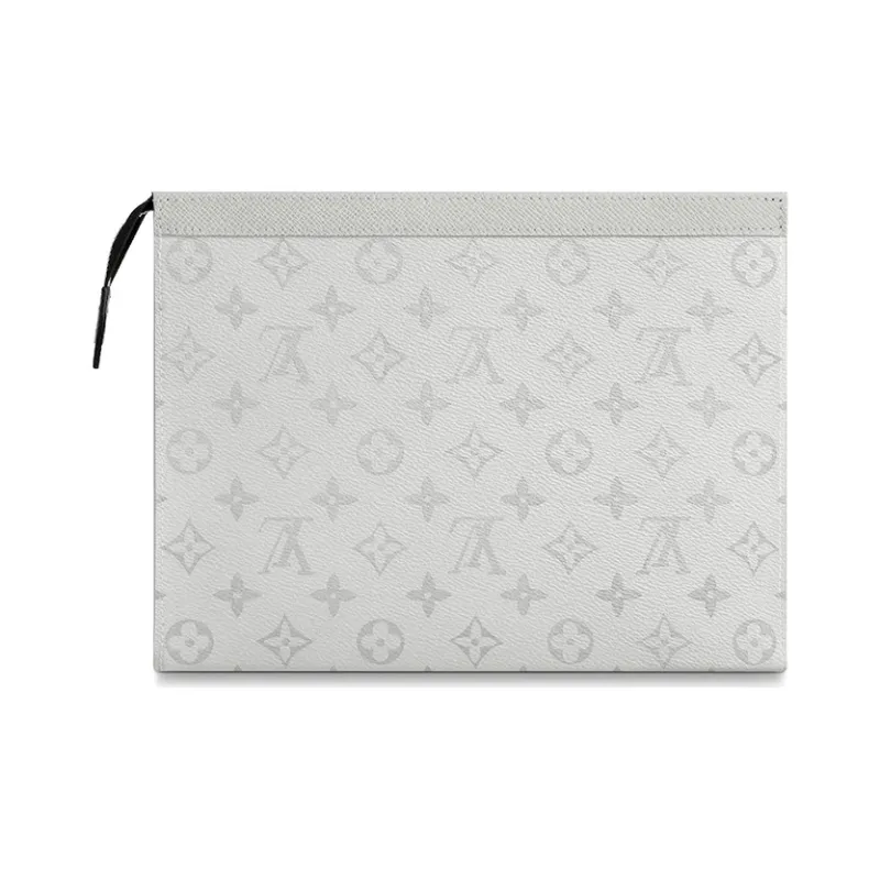LOUIS VUITTON Pochette Voyage Monogram Eclipse 6 Card Slot Mm Antartica-0