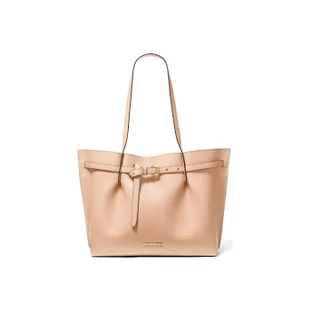 MICHAEL KORS Leather Shoulder Bag Women's Soft Pink