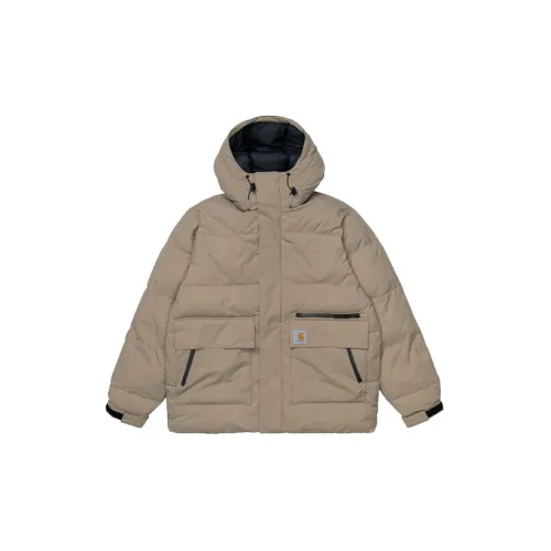 Carhartt WIP Puffer Jackets Men Khaki