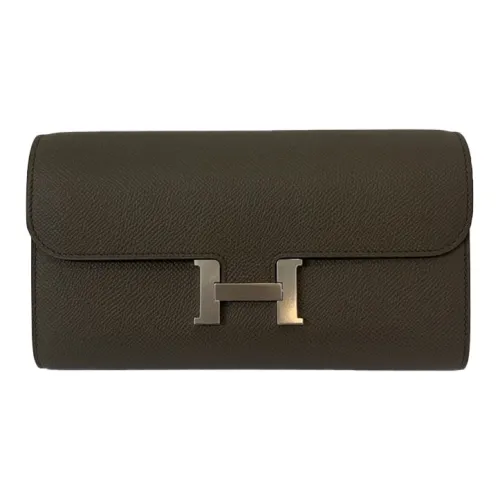 HERMES Constance Long Wallet Shoulder Bags