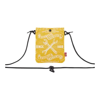 Dickies Polyester Cell Phone Pouch Shoulder Bag Crossbody Bag Regular Unisex Yellow