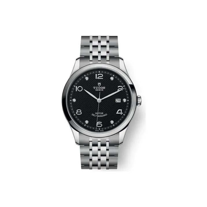 TUDOR 1926 Collection Automatic Mechanical Movement Men's Watches Watch 41mm Black Dial Steel Watch Case Steel Strap-0