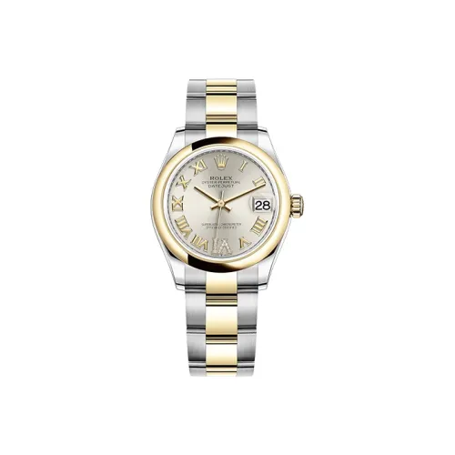ROLEX Log Series Automatic Mechanical Movement Women's Watch Watch 31mm Silver Dial
