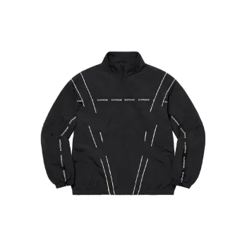 Supreme Track Jacket Black - POIZON 