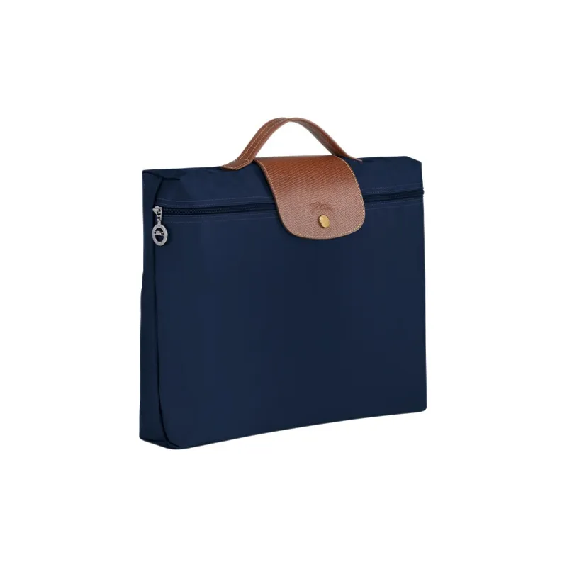 LONGCHAMP Le Pliage Canvas Briefcases Handbags Small Size Women's Dark Blue-2