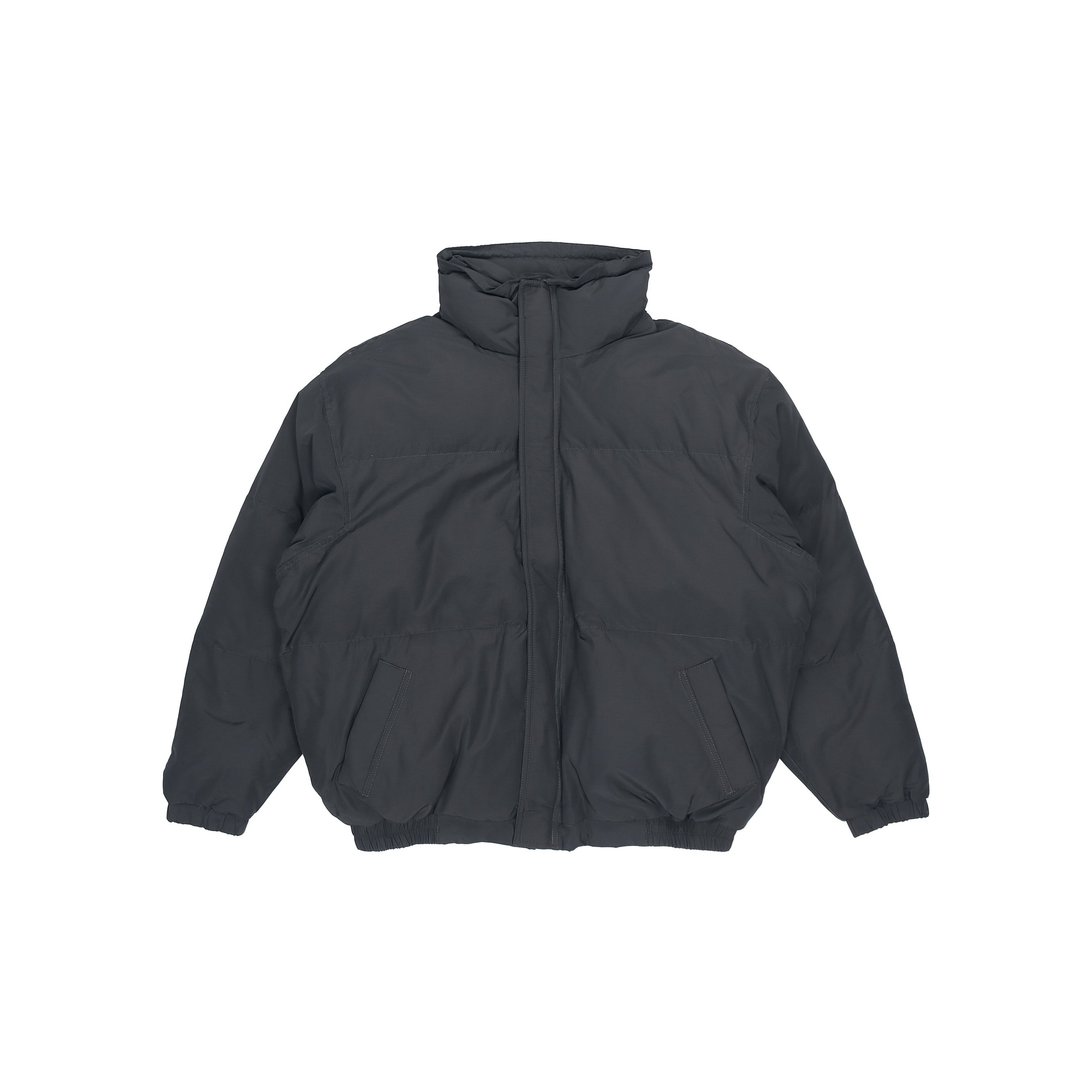 Fear of god essentials black puffer good jacket