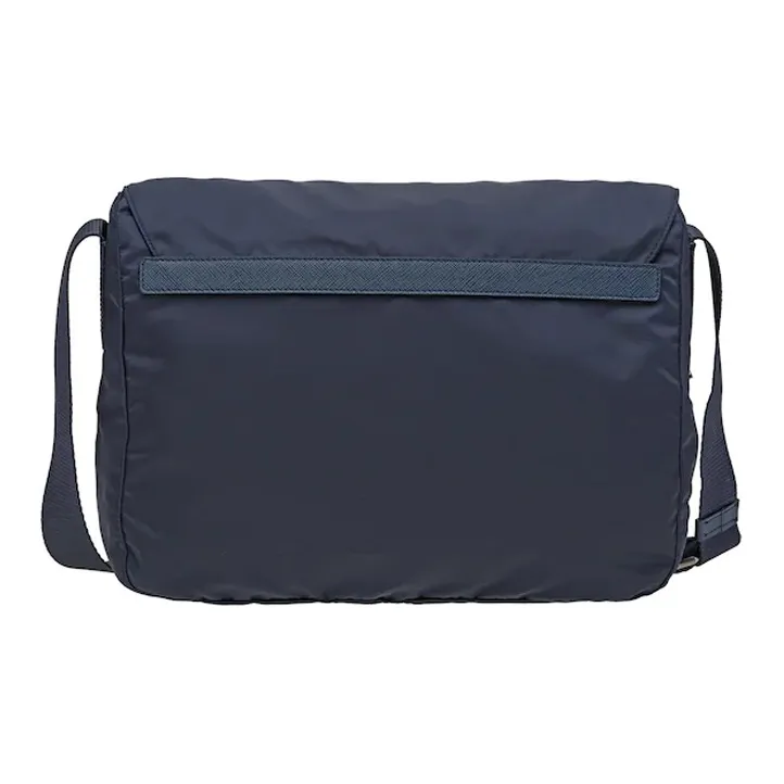 PRADA Fabric Messenger Bag Shoulder Bag Crossbody Bag Women's Blue-2