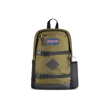 JanSport Polyester Crossbody Bag Sling Bag Crossbody Bag Backpack Regular Men's Dark Army Green