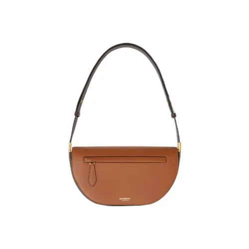 Burberry Small Olympia Leather Bag Tan