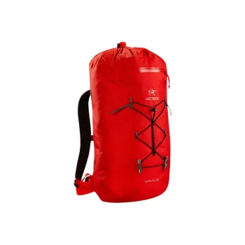 Arcteryx ALPHA Nylon Backpack Regular Unisex Red