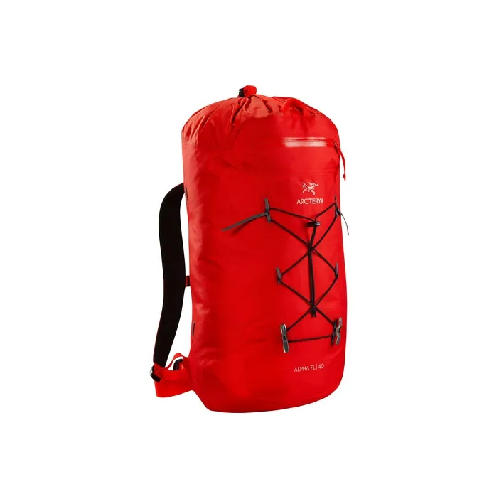 Arcteryx ALPHA Nylon Backpack Regular Unisex Red-0