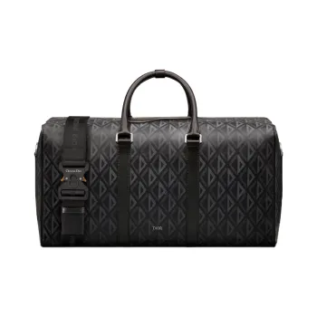 DIOR Lingot Canvas Handbag, Shoulder Bag, Crossbody Bag, Luggage Bag, Storage Bag, Travel Bag Men's Black