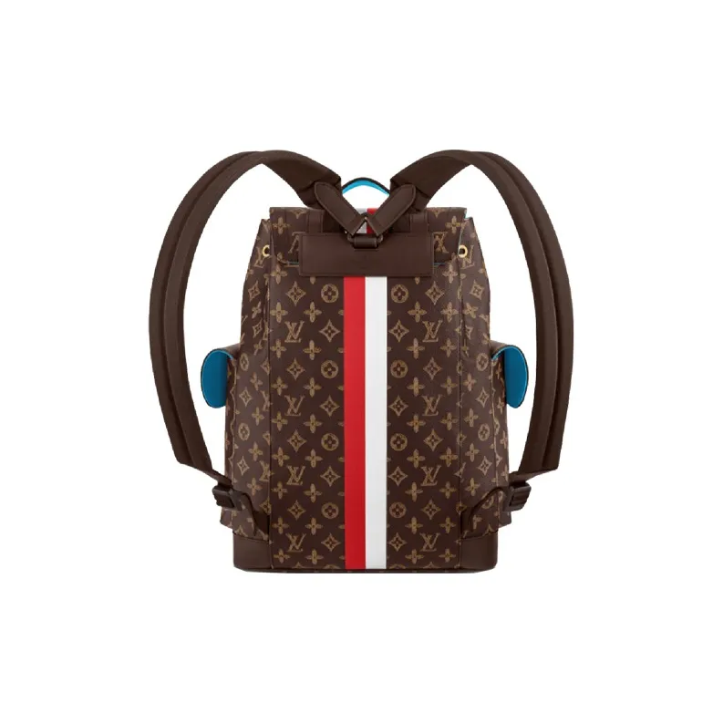 LOUIS VUITTON Christopher Backpack Monogram Brown-2