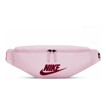 Nike Heritage Polyester Crossbody Bag Sling Bag Fanny Pack Small Size Unisex Berry Pink