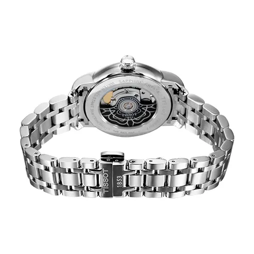 TISSOT Xinyuan Series Automatic Mechanical Movement Women's Watch Watch 35mm White Dial T050.207.11.011.04-3