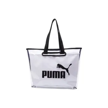 PUMA Polyurethane Combo Bag Tote Bag Shopping Bag Shoulder Bag Handbag Regular Women's White