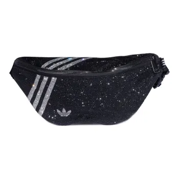 Adidas Originals Polyester Crossbody Bag, Fanny Pack Regular Women's Black