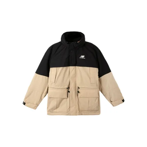 New Balance Puffer Jackets Unisex Khaki