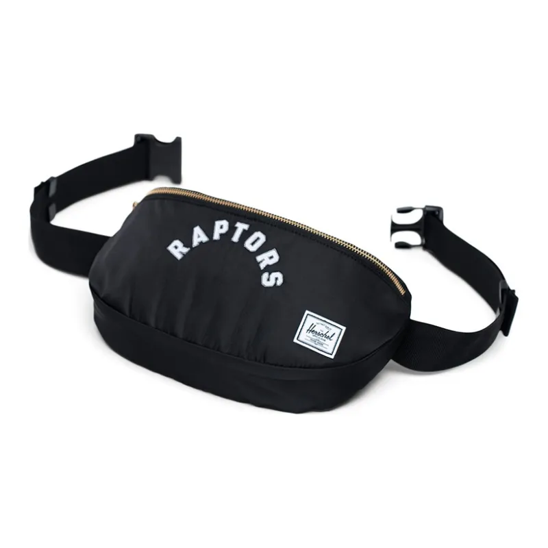 Herschel NBA Collaboration Polyester Fanny Pack Sling Bag Crossbody Bag Medium Size Unisex Black-2