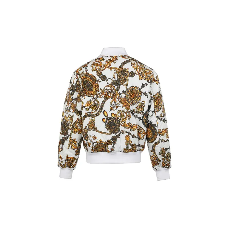 VERSACE JEANS COUTURE Reversible Jacket Men's White-1