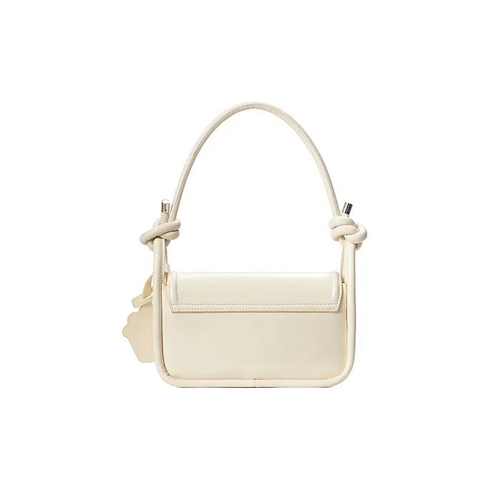 MR.ACE HOMME PU Baguette Shoulder Bag Regular Women's White-2