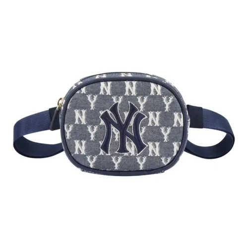 MLB Old Flower Fanny Packs Blue