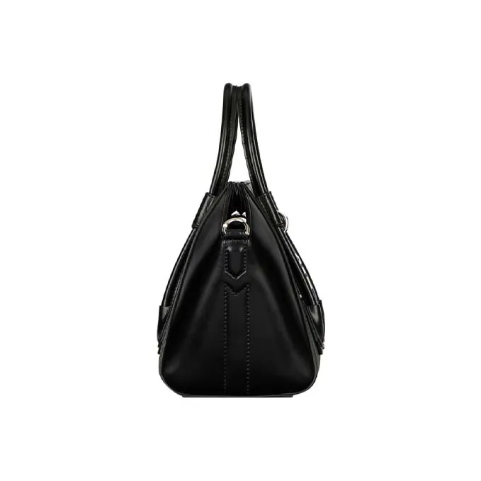 Givenchy Antigona Cow Leather Shoulder Bag Crossbody Bag Handbag Mini Women's Black-1