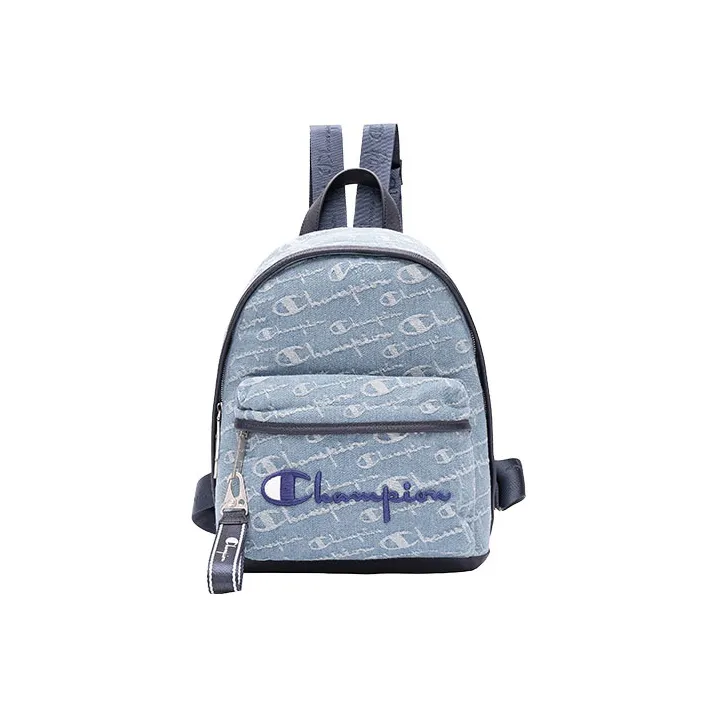 Champion Denim Backpack Mini Unisex Blue-0