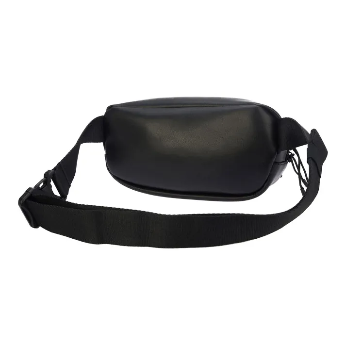 LiNing Artist DFT Collaboration Leather Sports Bag Shoulder Bag Fanny Pack Regular Unisex Black-2