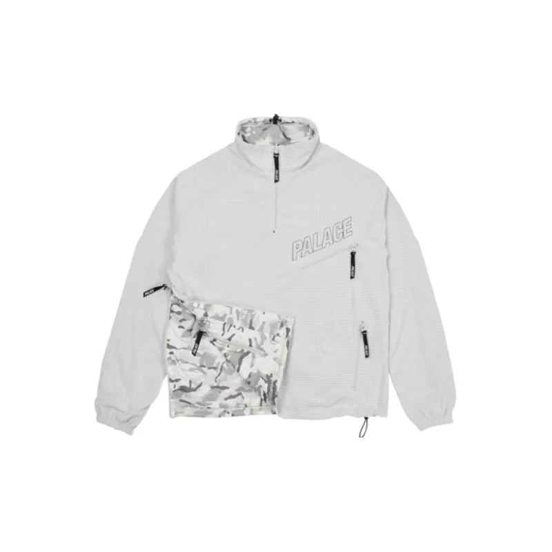 PALACE Polar Grid Reverse Jacket-2