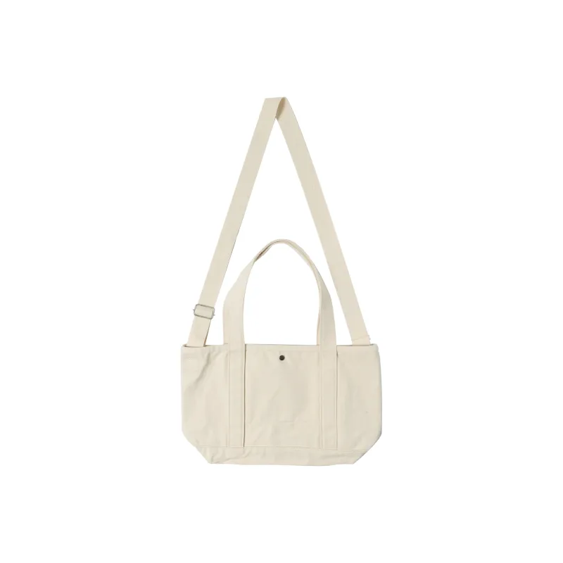 MostwantedLab Canvas Canvas Bag Crossbody Bag Shoulder Bag Regular Unisex Ecru-1