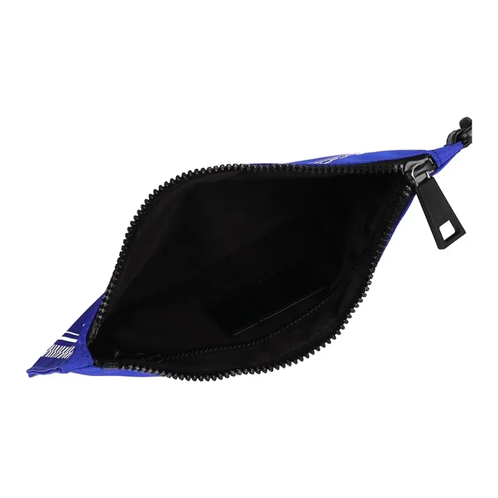 VERSACE Nylon Fabric Clutch Medium Size Unisex Blue-3