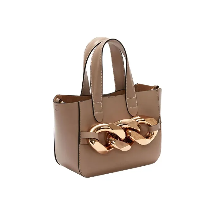 JW Anderson Cow Leather Shoulder Bag, Handbag Mini Women's Umber-2