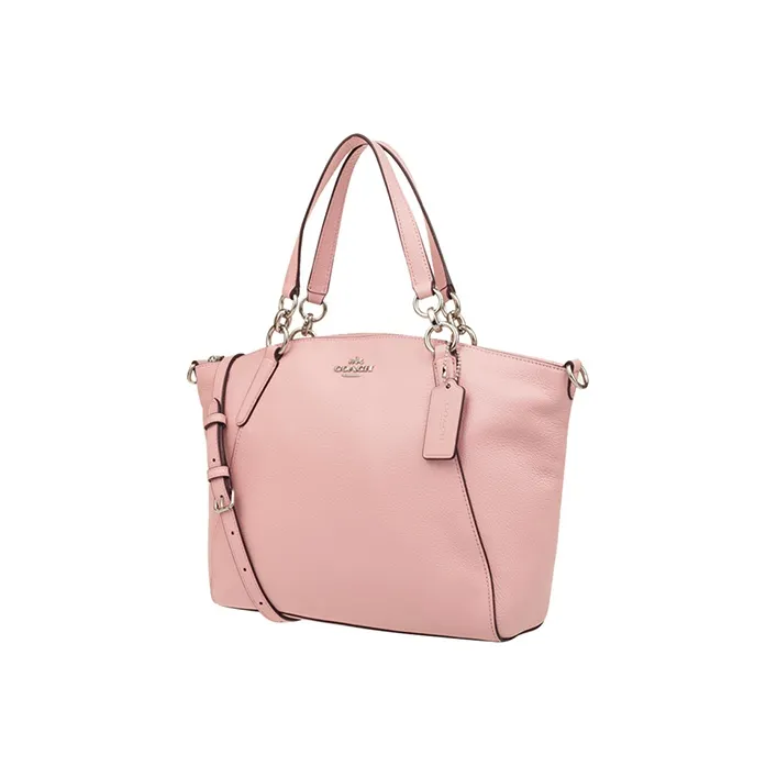 COACH Kelsey Leather Dumpling Bag Handbag Shoulder Bag Crossbody Bag Medium Size Women's Pink-1
