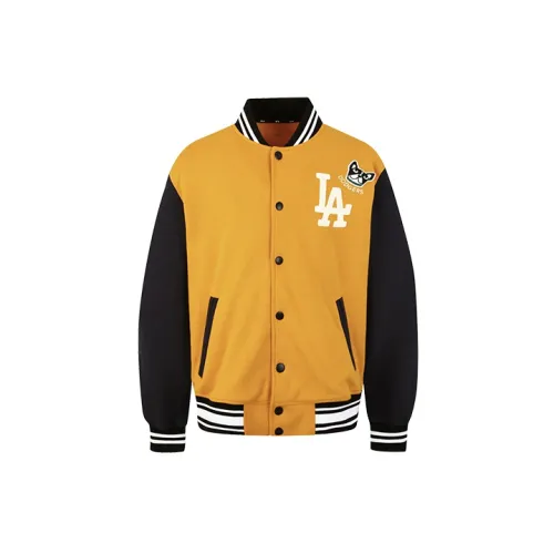 MLB Bark Monster LA Dodgers Jackets Unisex Yellow