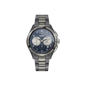 RADO Glam Slam Collection Automatic Mechanical Movement Men's Watches Watch 45mm Black Dial