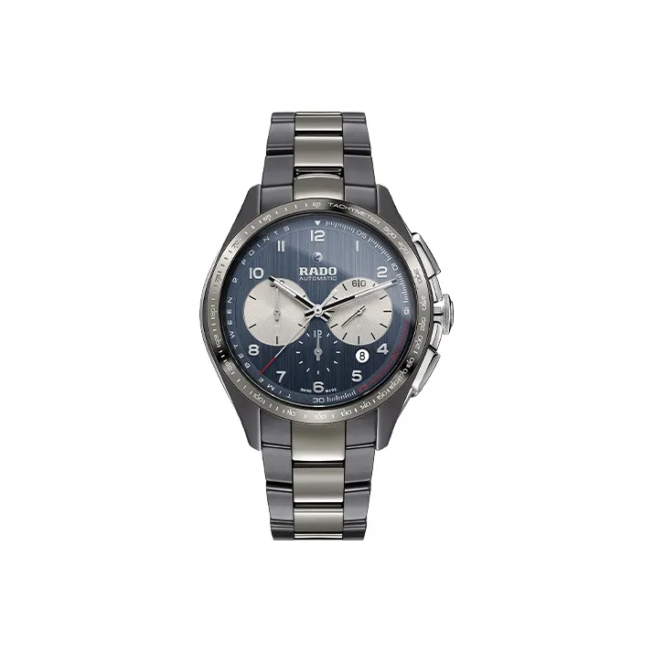 RADO Glam Slam Collection Automatic Mechanical Movement Men's Watches Watch 45mm Black Dial-0