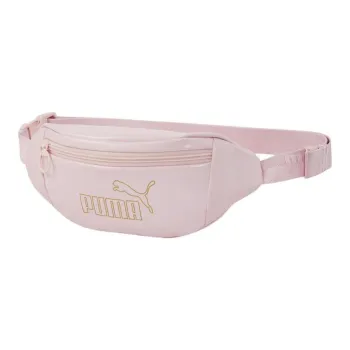 PUMA Artificial Leather Fabric Sling Bag Fanny Pack Regular Women's Cherry Blossom Pink