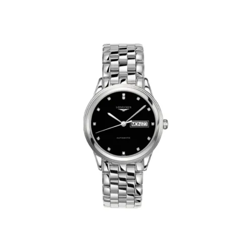 LONGINES Military Flag Collection Automatic Mechanical Movement Men's Watch Black Dial L4.899.4.57.6