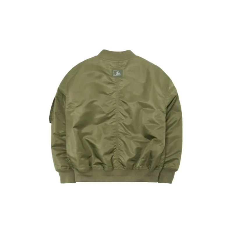 MLB Puffer Jacket Winter Unisex Army Green-1