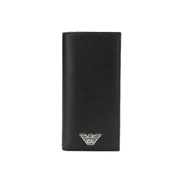 EMPORIO ARMANI Leather Wallet Men's Black-0