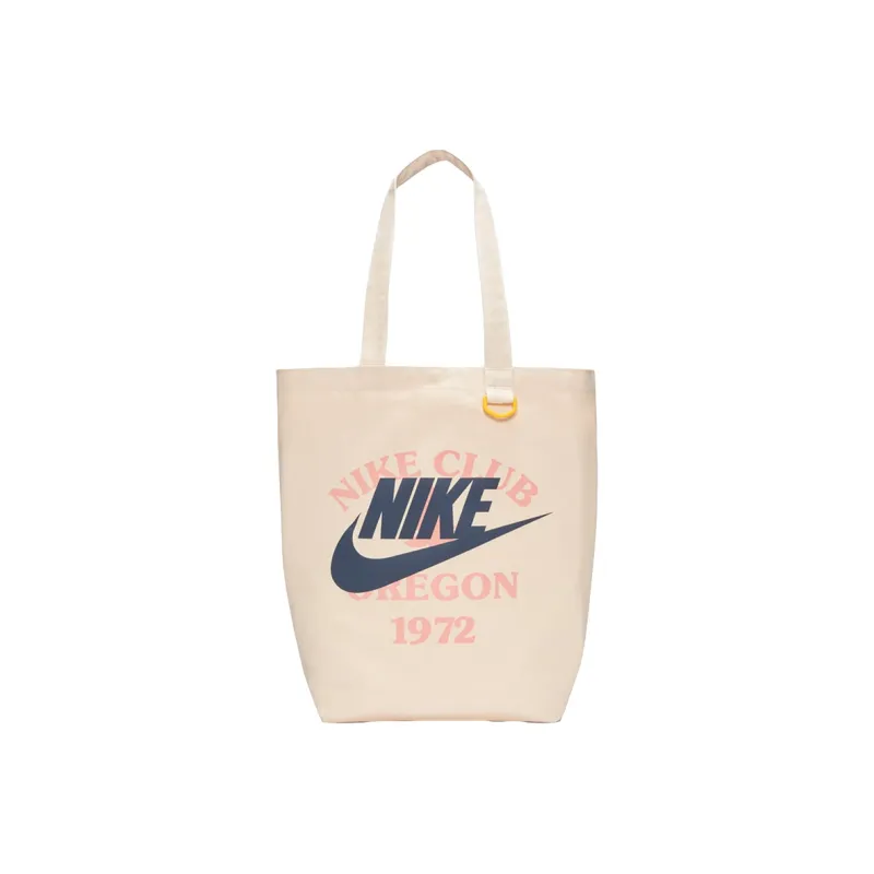Nike Fabric Shoulder Bag Unisex Ecru-0