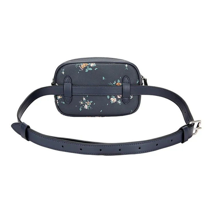 COACH Leather Dual Purpose Bag Camera Bag, Shoulder Bag, Crossbody Bag, Fanny Pack Trumpets Women's Black-2