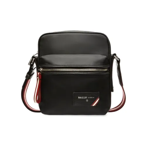 BALLY Nylon Shoulder Bag Crossbody Bag Men's Black