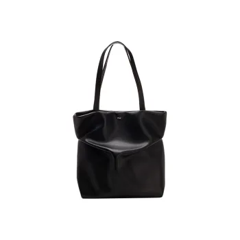 Chloe Chloé Bags Cow Leather Tote Bag Shopping Bag Handbag Shoulder Bag Women's Black